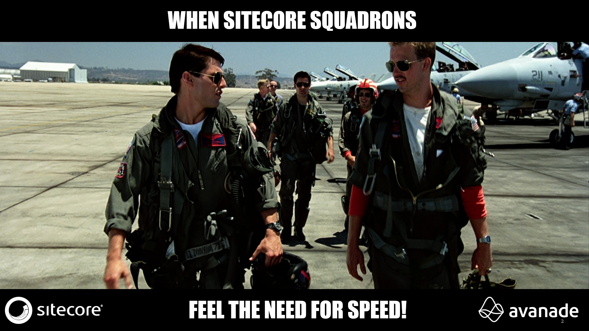 When Sitecore Squadrons feel the need for speed slides